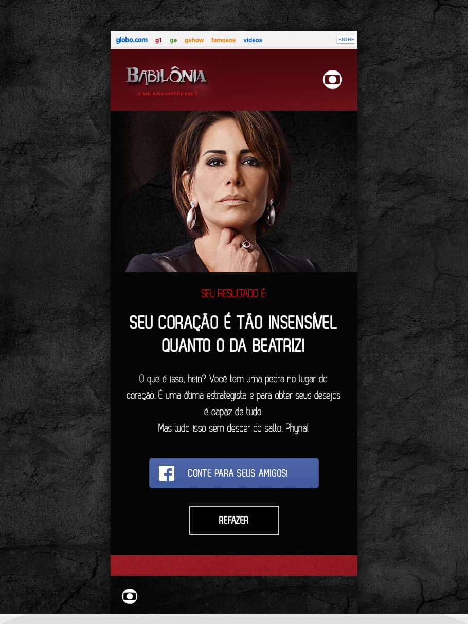 Globo Quiz Babilônia — 2